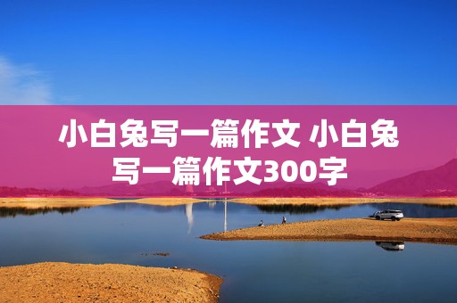 小白兔写一篇作文 小白兔写一篇作文300字