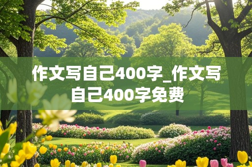 作文写自己400字_作文写自己400字免费