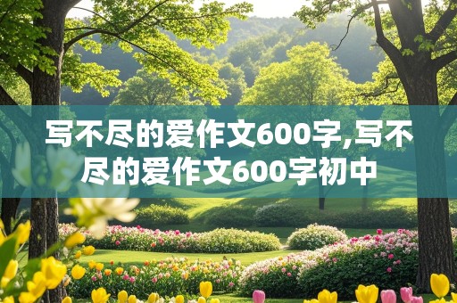 写不尽的爱作文600字,写不尽的爱作文600字初中