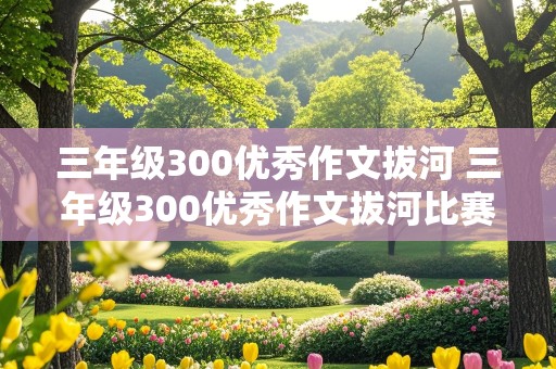 三年级300优秀作文拔河 三年级300优秀作文拔河比赛