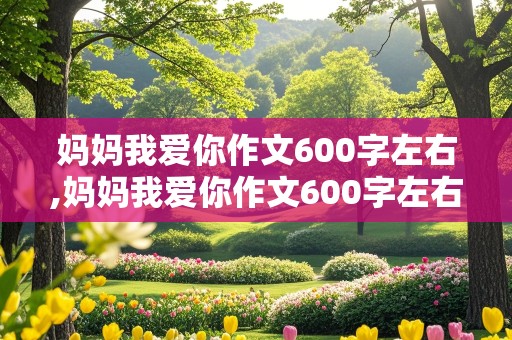 妈妈我爱你作文600字左右,妈妈我爱你作文600字左右,初二,记叙文