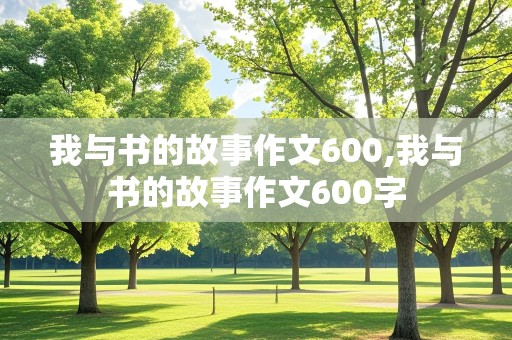 我与书的故事作文600,我与书的故事作文600字