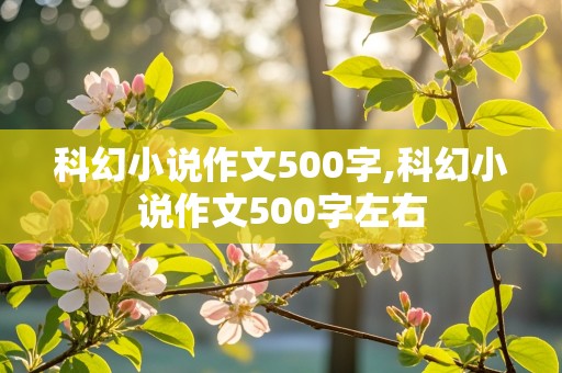 科幻小说作文500字,科幻小说作文500字左右