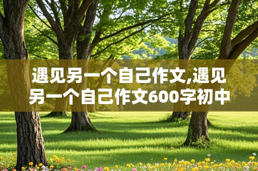 遇见另一个自己作文,遇见另一个自己作文600字初中