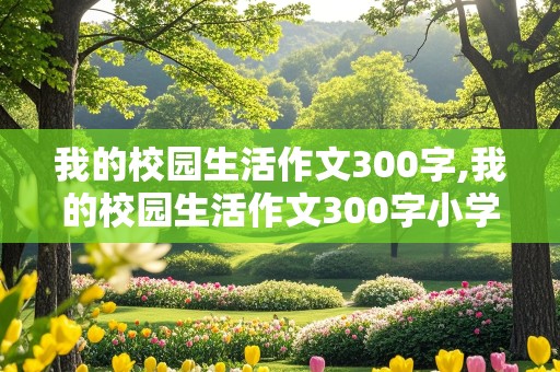 我的校园生活作文300字,我的校园生活作文300字小学生作文