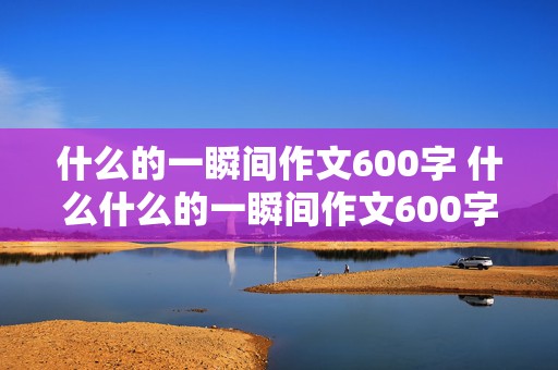 什么的一瞬间作文600字 什么什么的一瞬间作文600字