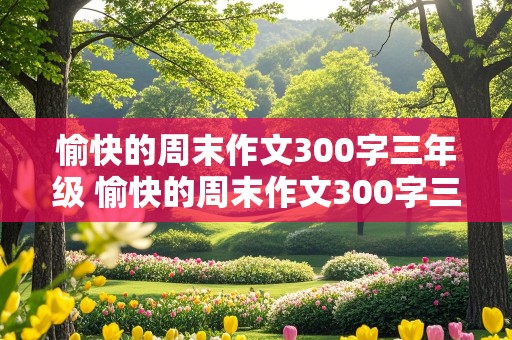 愉快的周末作文300字三年级 愉快的周末作文300字三年级下册优秀范文