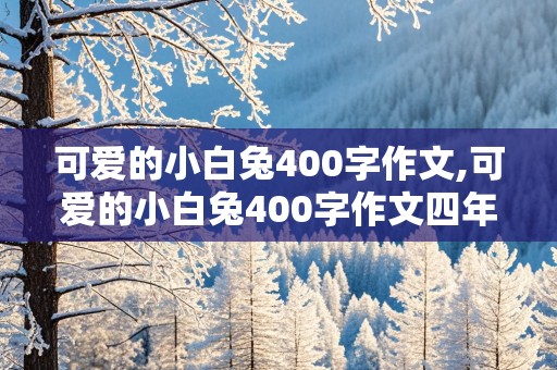 可爱的小白兔400字作文,可爱的小白兔400字作文四年级