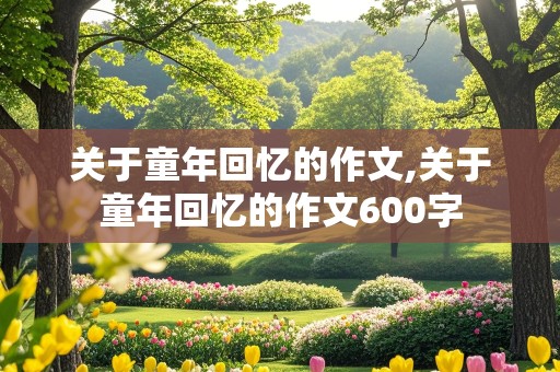 关于童年回忆的作文,关于童年回忆的作文600字