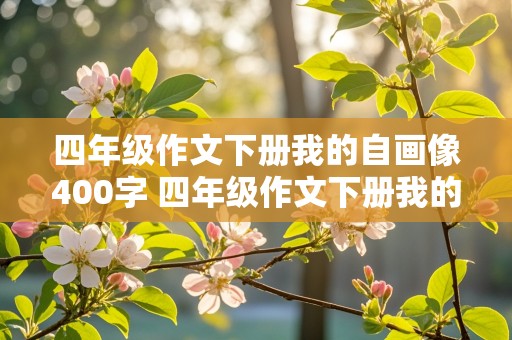 四年级作文下册我的自画像400字 四年级作文下册我的自画像400字怎么写