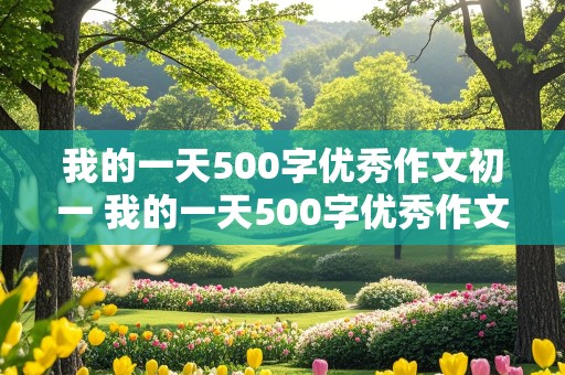 我的一天500字优秀作文初一 我的一天500字优秀作文初一下册