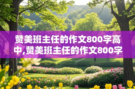 赞美班主任的作文800字高中,赞美班主任的作文800字高中生