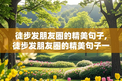 徒步发朋友圈的精美句子,徒步发朋友圈的精美句子一路向阳