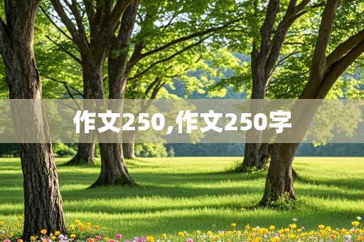 作文250,作文250字