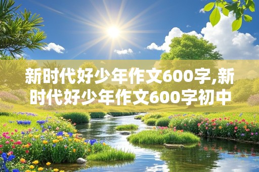 新时代好少年作文600字,新时代好少年作文600字初中