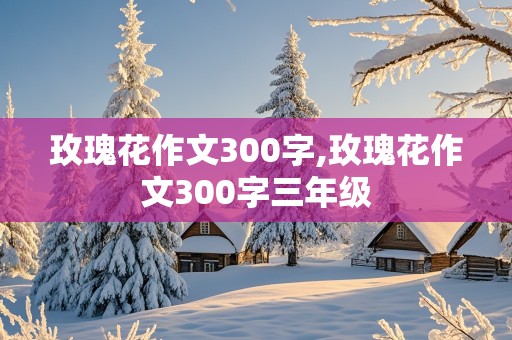 玫瑰花作文300字,玫瑰花作文300字三年级