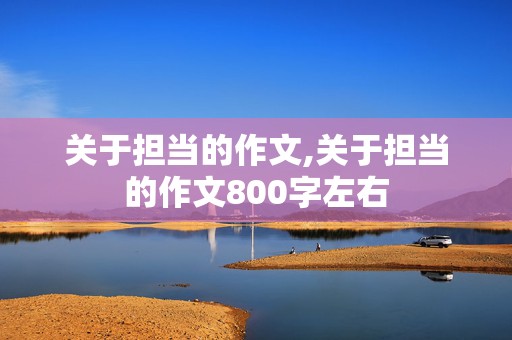 关于担当的作文,关于担当的作文800字左右