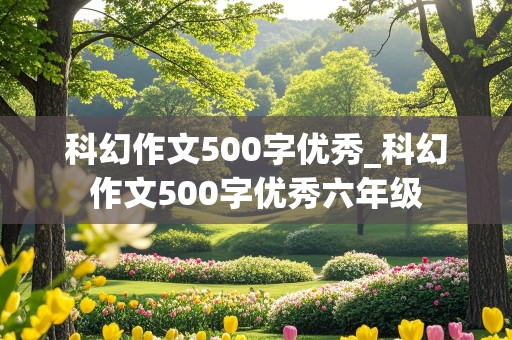 科幻作文500字优秀_科幻作文500字优秀六年级