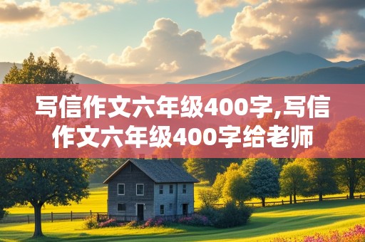 写信作文六年级400字,写信作文六年级400字给老师