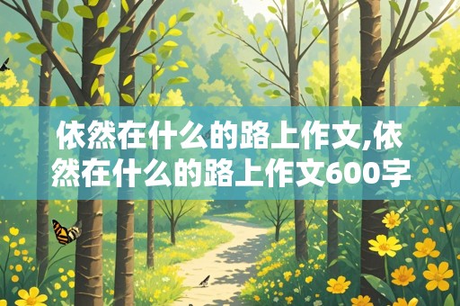 依然在什么的路上作文,依然在什么的路上作文600字