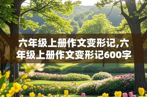 六年级上册作文变形记,六年级上册作文变形记600字