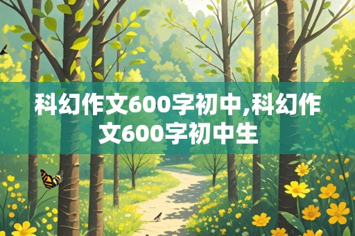 科幻作文600字初中,科幻作文600字初中生