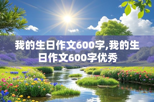 我的生日作文600字,我的生日作文600字优秀