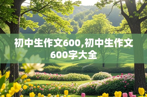 初中生作文600,初中生作文600字大全