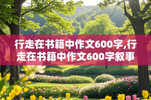 行走在书籍中作文600字,行走在书籍中作文600字叙事