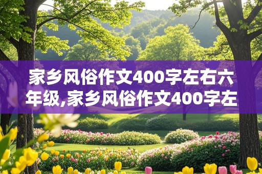 家乡风俗作文400字左右六年级,家乡风俗作文400字左右六年级春节