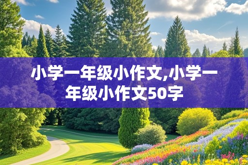 小学一年级小作文,小学一年级小作文50字