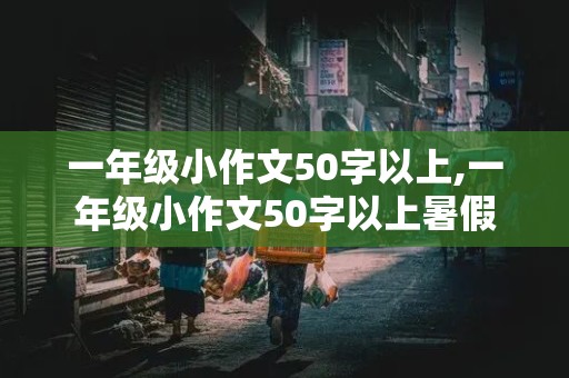 一年级小作文50字以上,一年级小作文50字以上暑假