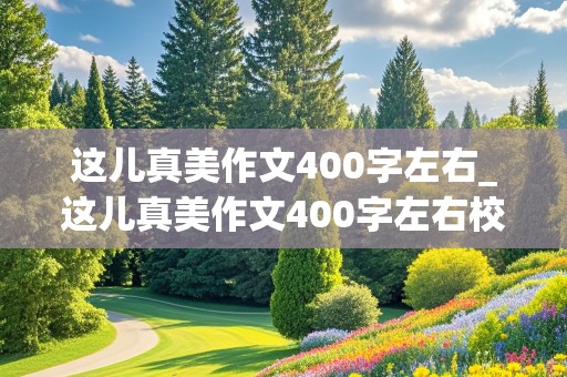 这儿真美作文400字左右_这儿真美作文400字左右校园