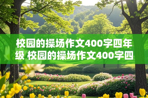 校园的操场作文400字四年级 校园的操场作文400字四年级写景