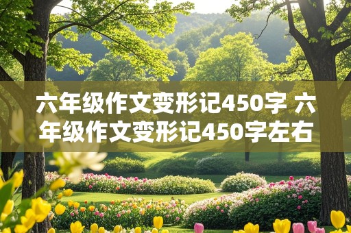 六年级作文变形记450字 六年级作文变形记450字左右