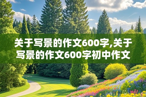 关于写景的作文600字,关于写景的作文600字初中作文