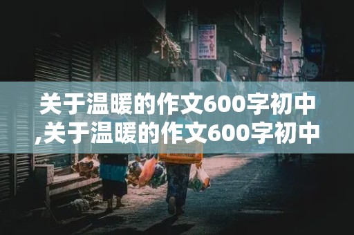 关于温暖的作文600字初中,关于温暖的作文600字初中作文