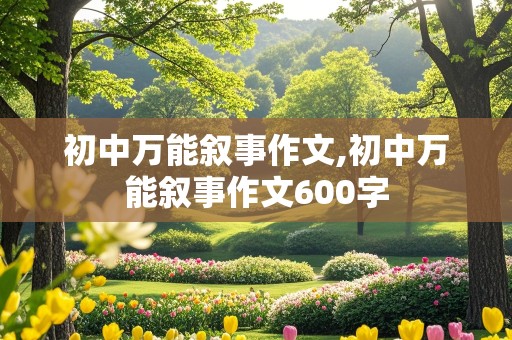 初中万能叙事作文,初中万能叙事作文600字