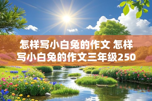 怎样写小白兔的作文 怎样写小白兔的作文三年级250字以上