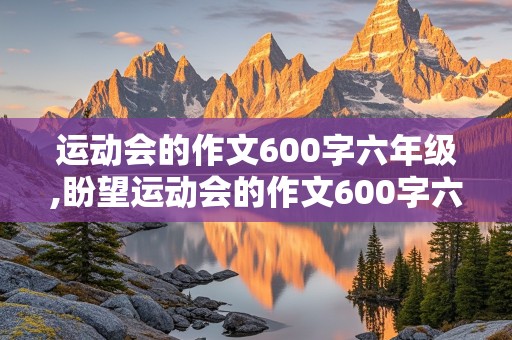 运动会的作文600字六年级,盼望运动会的作文600字六年级