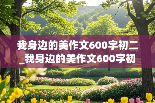 我身边的美作文600字初二_我身边的美作文600字初二上册