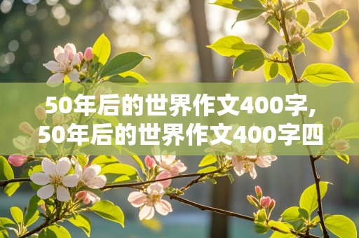 50年后的世界作文400字,50年后的世界作文400字四年级