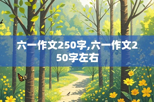 六一作文250字,六一作文250字左右