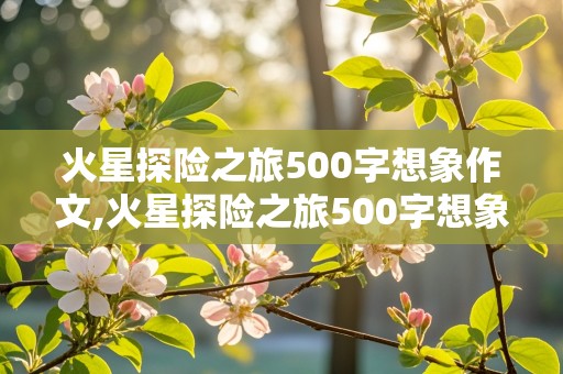 火星探险之旅500字想象作文,火星探险之旅500字想象作文遇到危险