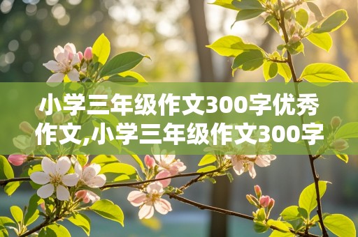 小学三年级作文300字优秀作文,小学三年级作文300字优秀作文怎么写