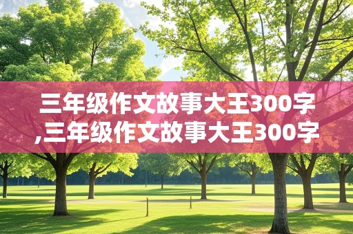 三年级作文故事大王300字,三年级作文故事大王300字怎么写