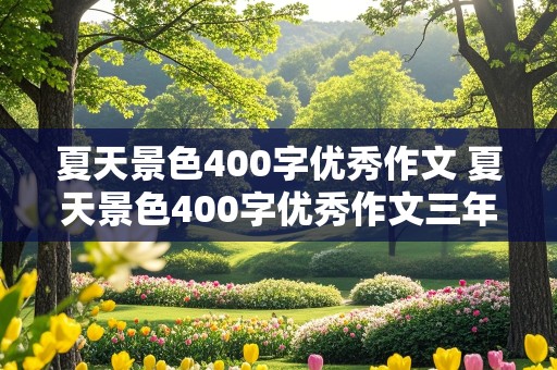 夏天景色400字优秀作文 夏天景色400字优秀作文三年级