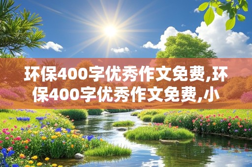 环保400字优秀作文免费,环保400字优秀作文免费,小学生