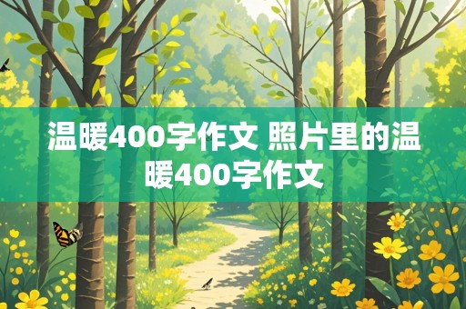 温暖400字作文 照片里的温暖400字作文