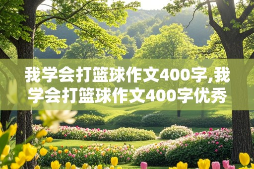 我学会打篮球作文400字,我学会打篮球作文400字优秀范文